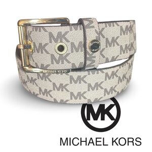 NWT - Michael Kors Signature Logo Belt - SZ  L